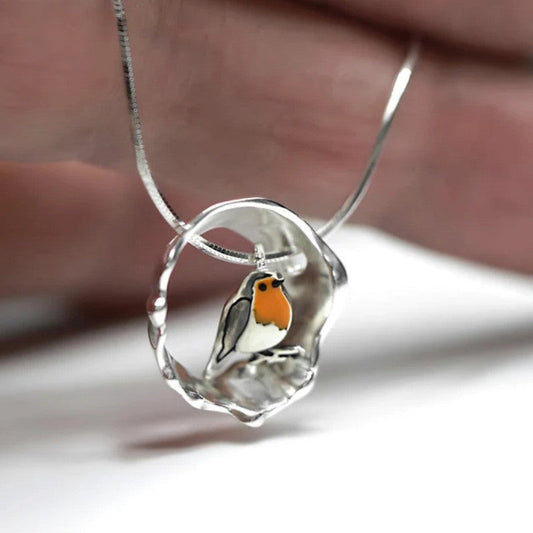 Collier Oiseau Délicat Fait Main