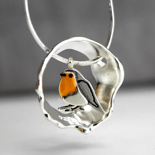 Collier Oiseau Délicat Fait Main